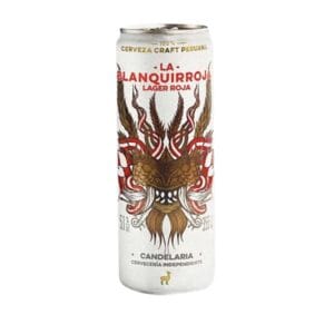 Cerveza Candelaria La Blanquirroja Lager Roja 335ml