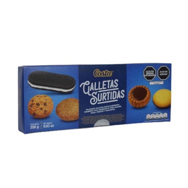 Costa Galletas Surtidas Caja 256 gr