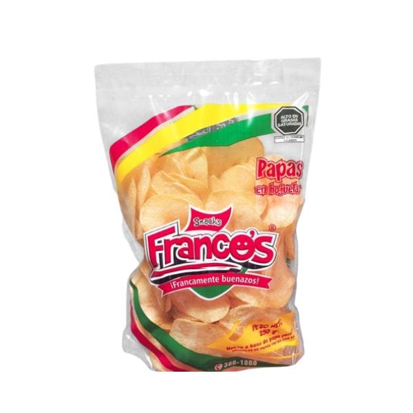 Papas Franco's en Bolsa 250gr