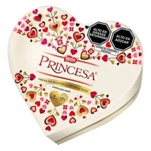 Chocolate Princesa Corazón 144 gr