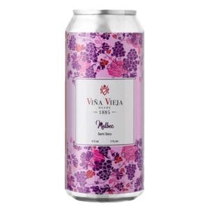 Vino Viña Vieja Malbec Lata 473ml