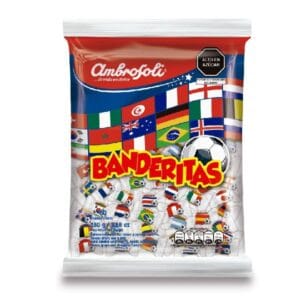 Caramelos Banderitas Surtidos 80 und
