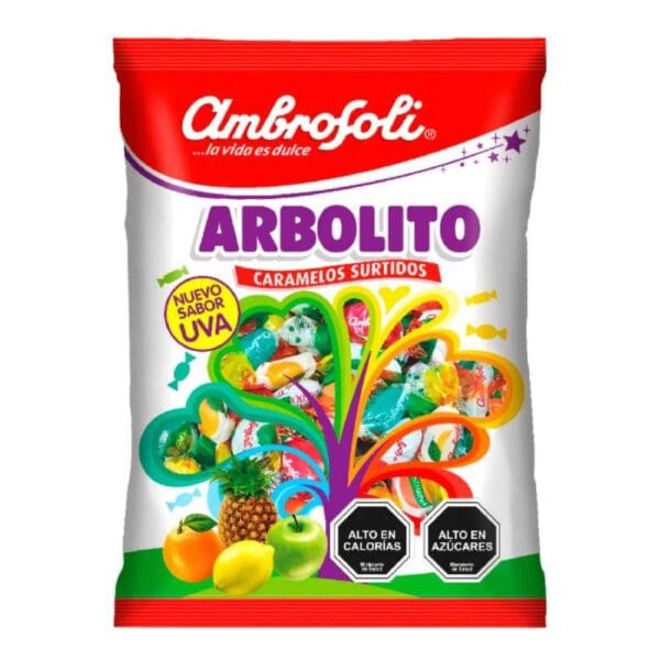 Caramelos Arbolito surtidos 60 und