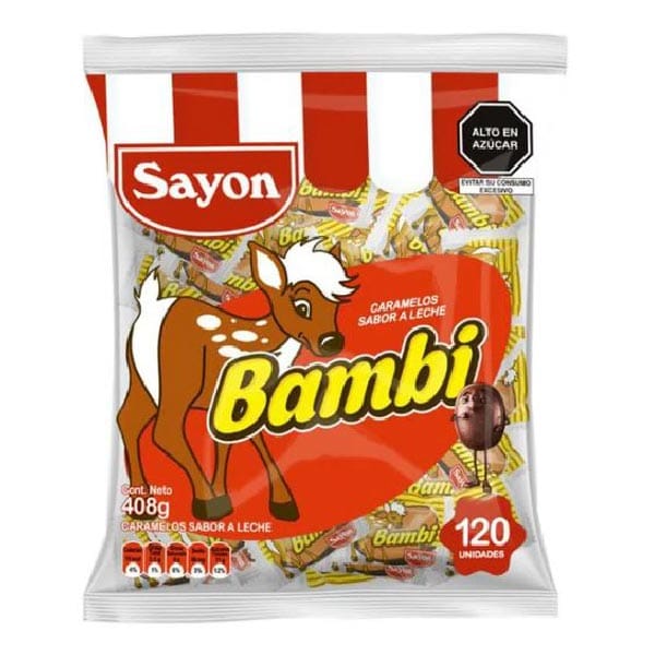 Caramelos Bambi Sayon 100 und