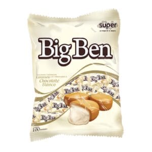 Caramelo Big Ben Chocolate Blanco 100 und