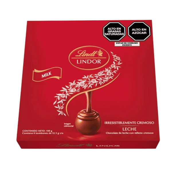 Chocolate Lindt Caja 4und 50gr