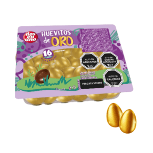 Bandeja huevitos de Oro Arcor 81gr