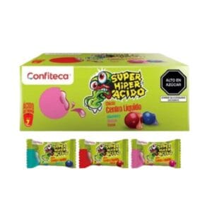 Chicle Súper Híper Ácido Surtido Agogó 40und