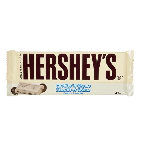 Chocolate Hersheys Cookies and Cream 43gr