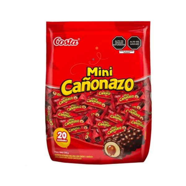 Chocolates Mini Cañonazo 20 und