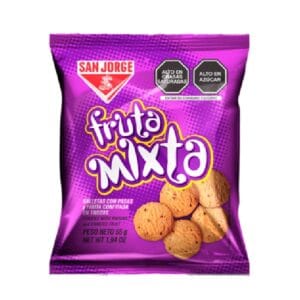 Galletas Mini Fruta Mixta 55gr