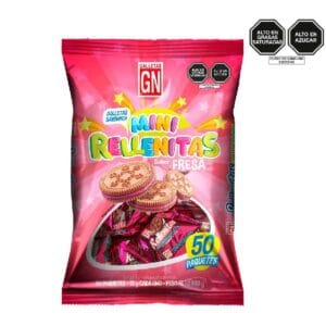Galletas Mini Rellenita Fresa 50 und