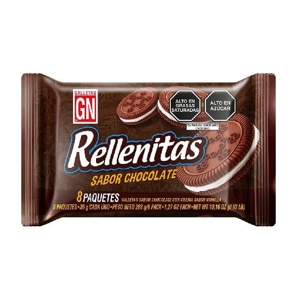 Galletas Rellenitas Chocolate 8 und