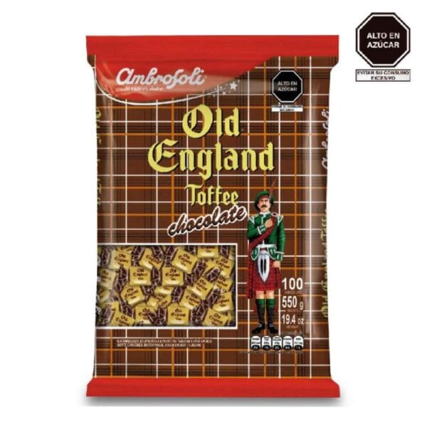 Old England Toffee de Chocolate 80und