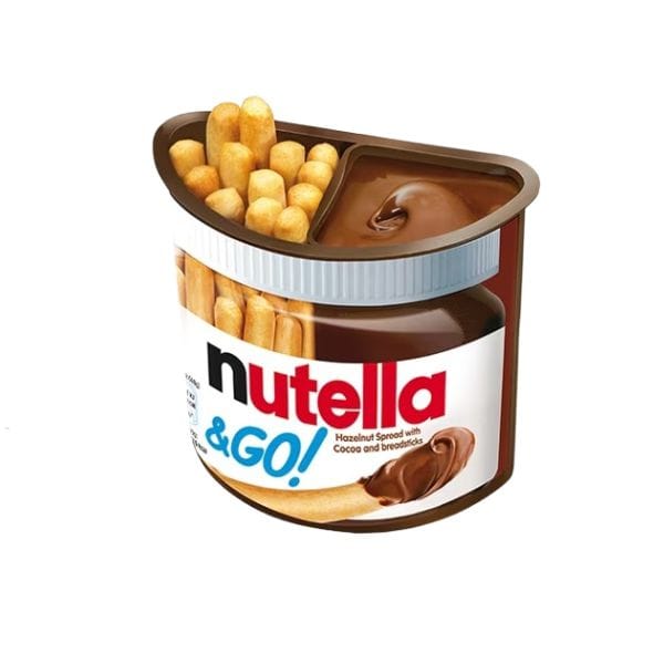 Crema de Avellanas Nutella & Go 54gr