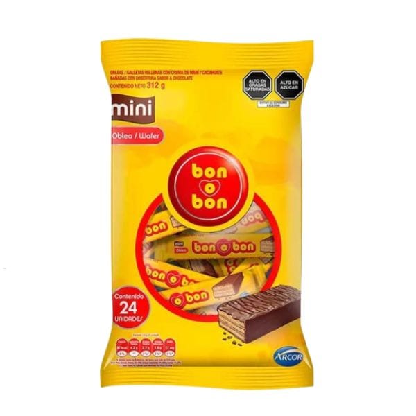 Chocolate Bon o Bon Mini Oblea 24 und