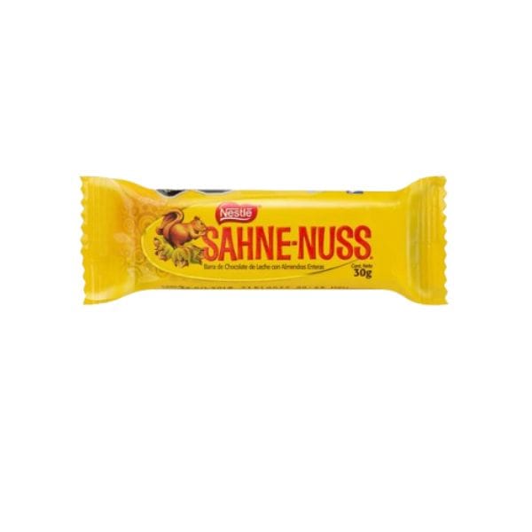 Barra Chocolate Sahne Nuss 30gr