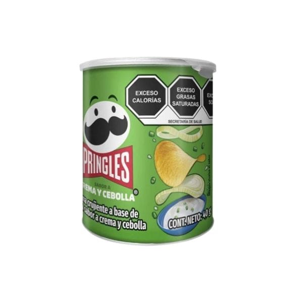 Papitas Pringles Cebolla Chico 40gr