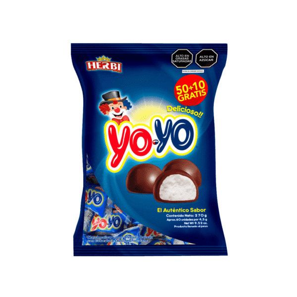 Chocolates con Marshmello YoYo 60 und