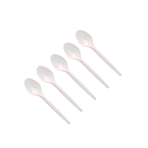 Bolsa Cucharitas Blancas para torta 100und